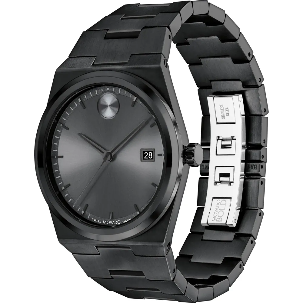Movado 3601224 นาฬิกา ชาย-หญิง BOLD Quest Quartz Unisex Watch