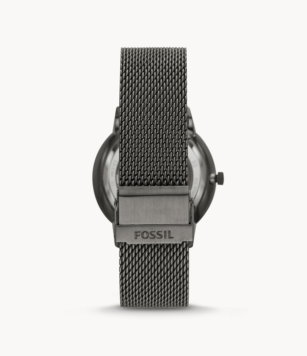 Fossil ME3185 นาฬิกาผู้ชาย Neutra Automatic Smoke Men's Watch