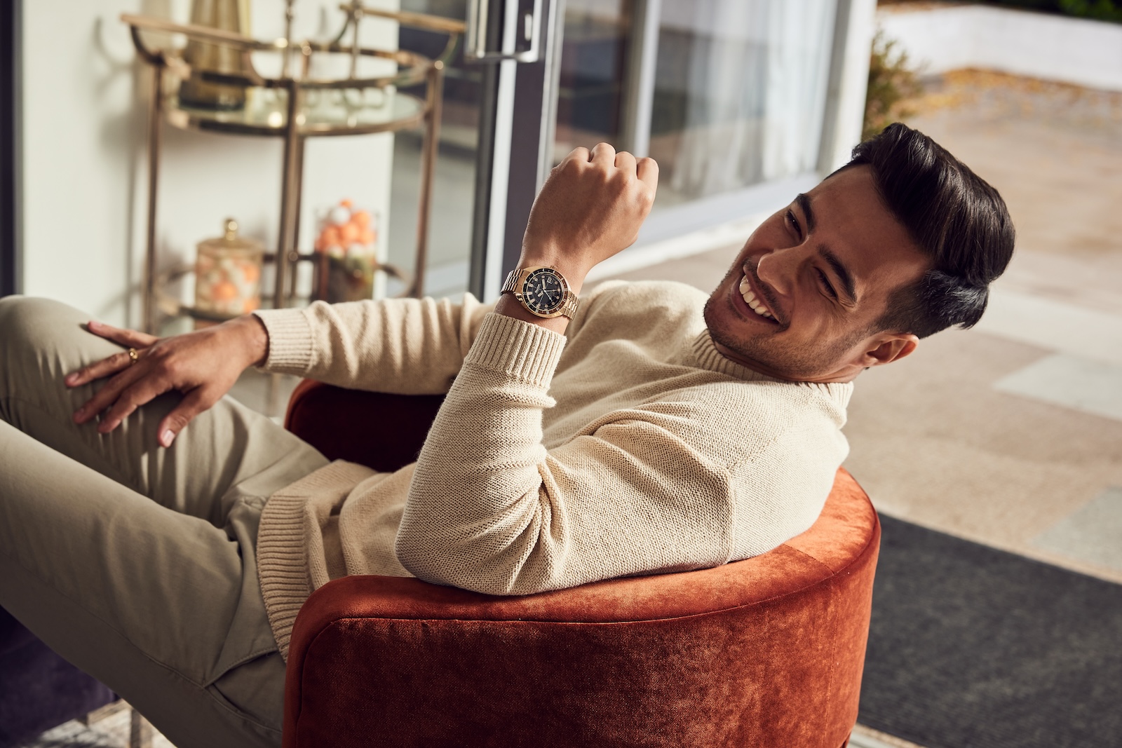 Bulova 97B215 นาฬิกาผู้ชาย Automatic Oceanographer GMT Men's Watch