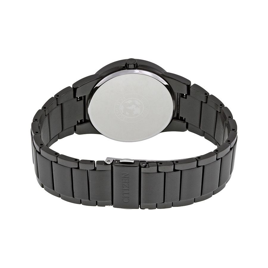 Citizen AU1065-58E นาฬิกาผู้ชาย Eco-Drive Axiom Black Ion Plated Men's Watch