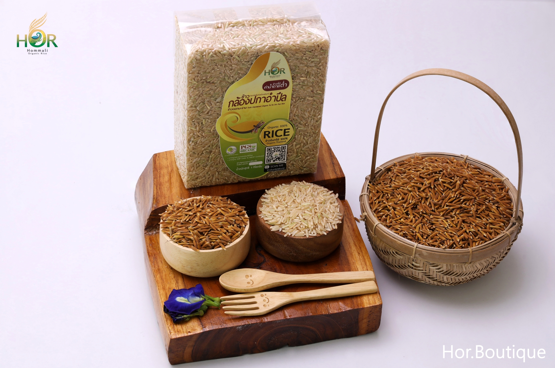 ข้าวปะกาอำปึล ข้าวปกาอำปึล ข้าวผกาอำปึล หรือ ข้าวดอกมะขาม ข้าวพื้นถิ่นเมืองสุรินทร์ Authentic Traditional Surin Rice 1 กก.