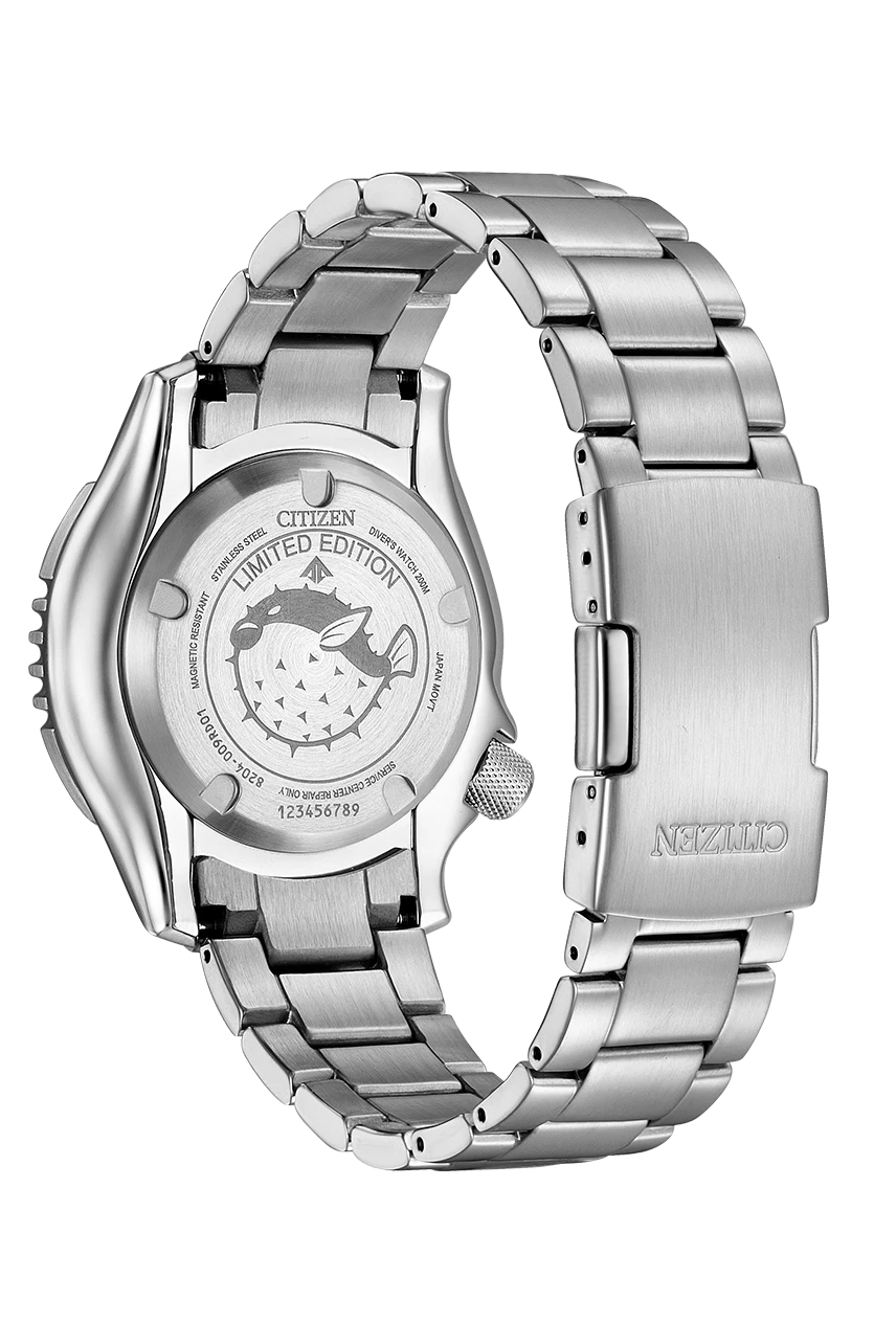 Citizen NY0168-64A นาฬิกาผู้ชาย Automatic Limited Edition Men's Watch + สายยาง