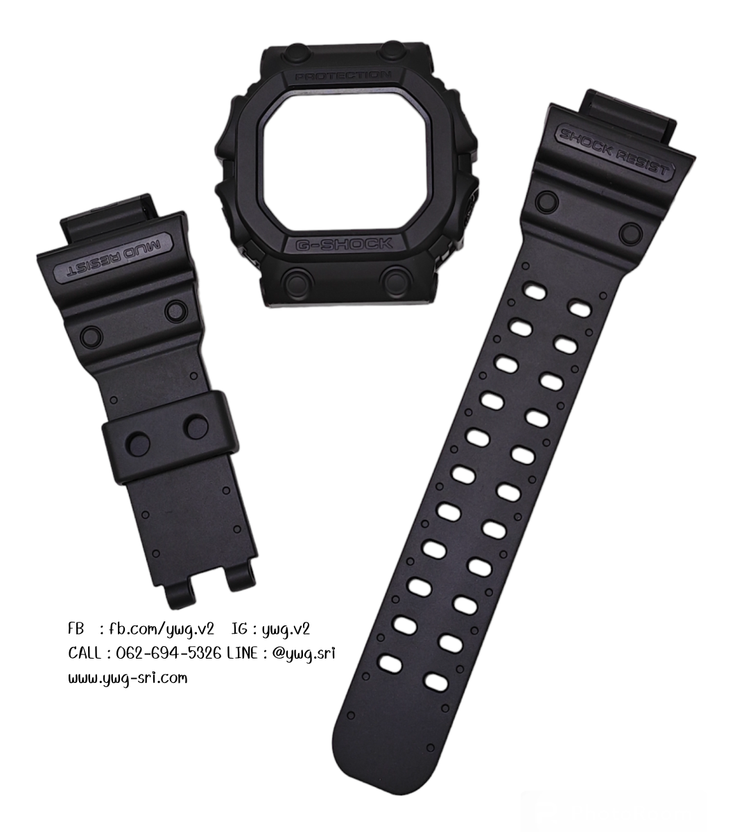 กรอบสาย G-SHOCK แท้✅ สีดำด้าน ใส่กับรุ่น GX-56