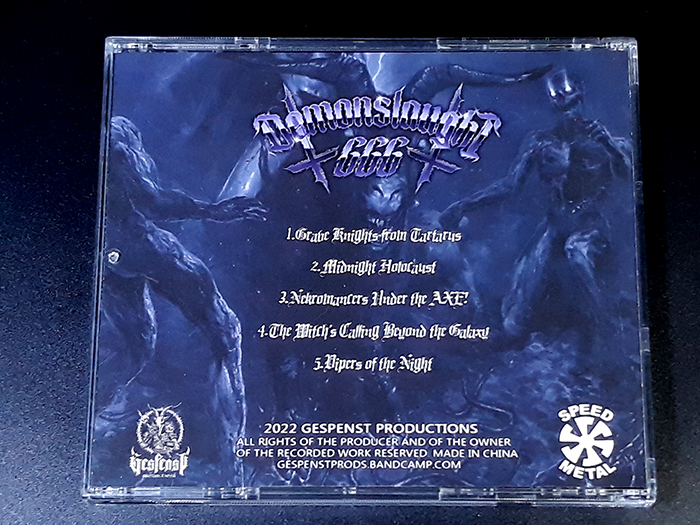 DEMONSLAUGHT 666'Nekroslaughter Battlefield' CD