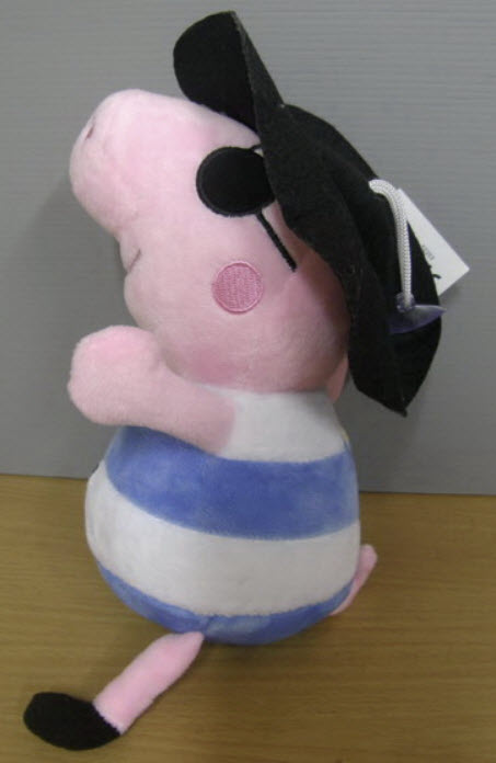 George Pig ชุดกัปตัน (Pirate of Carribbean) ขนาด 9 นิ้ว (Bandai)