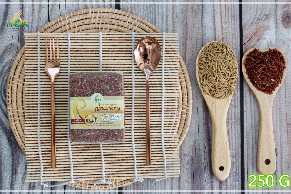 ข้าวมะลิแดง 250 กรัม ข้าวหอมมะลิแดง 250 กรัม ข้าวกล้องมะลิแดง 250 กรัม ข้าวกล้องหอมมะลิแดง 250 กรัม ข้าวกล้องมะลิแดงเพื่อสุขภาพ ข้าวกล้องหอมมะลิแดงเพื่อสุขภาพOrganic Red Jasmine Rice (mini Size 250 g) 250 กรัม