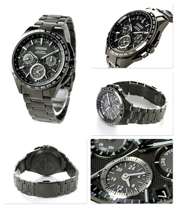 Citizen CC9017-59E นาฬิกาผู้ชาย Attesa Satellite F900 GPS Eco-Drive Global Radio Titanium Japan Men's Watch