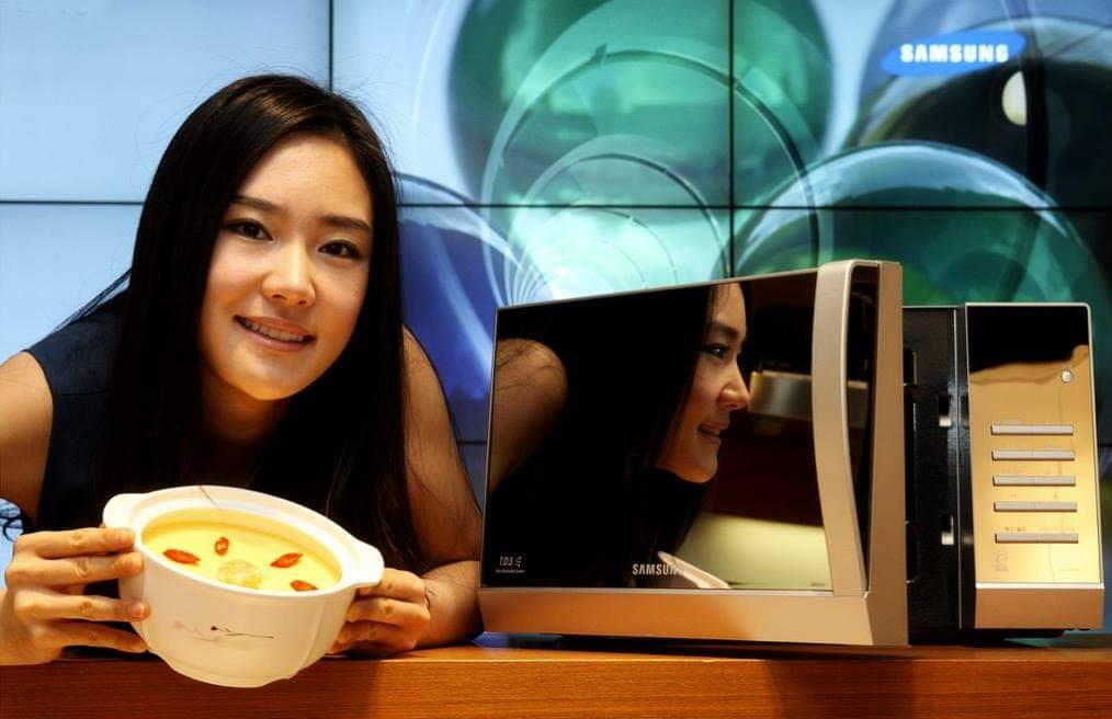 [ผ่อน0%] Samsung เตาไมโครเวฟ ระบบย่าง 23 ลิตร 800 W MW5000T + Grill Fry (Crusty Plate) (ชลบุรีส่งฟรี)