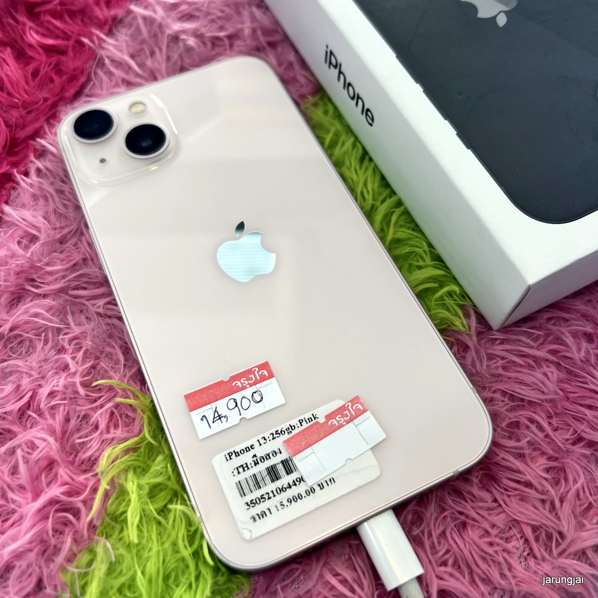 iphone 13 256gb pink th มือสอง ไอโฟนศรีสะเกษ
