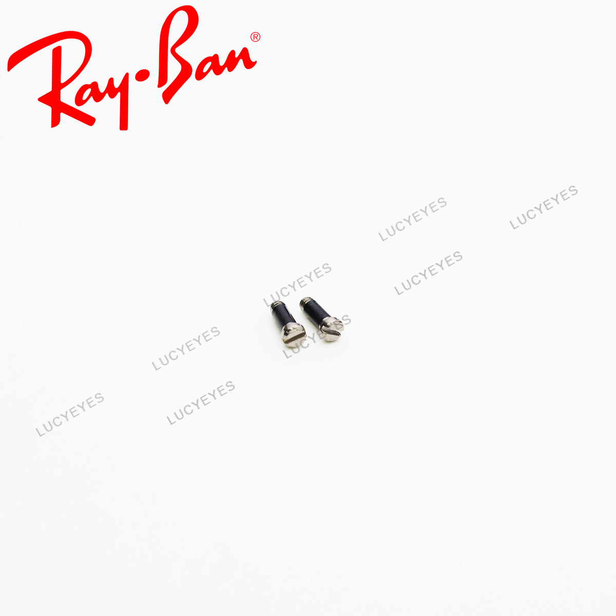 น๊อตแว่น RAYBAN แท้ 100% RB3016, CLUBMASTER น๊อตยึดขา สีเงิน