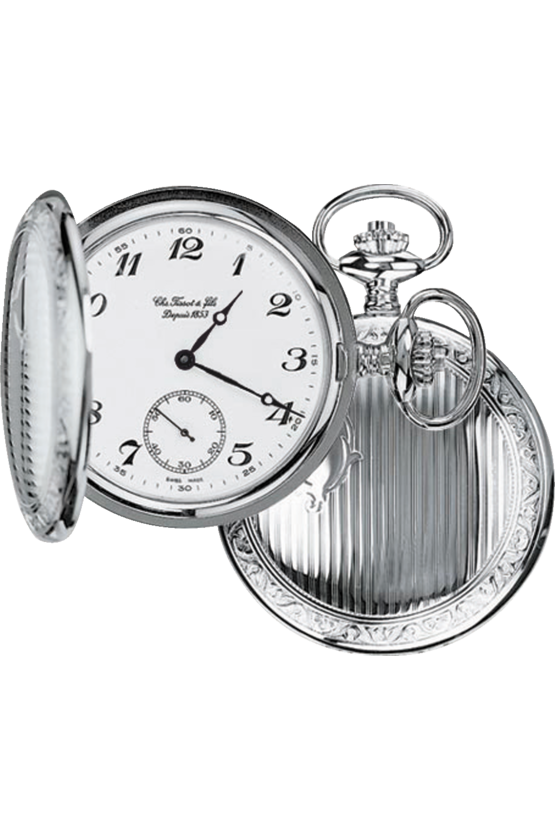 Tissot T83.6.402.12 นาฬิกาพก Tissot รุ่น T83640212, Savonnette Mechanical Pocket Watch