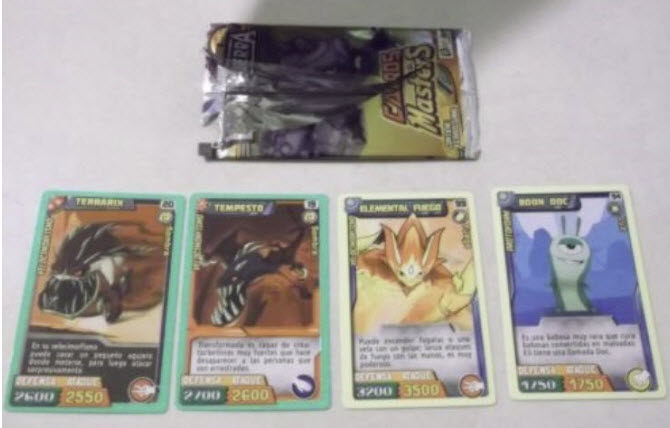 Trading cards Masters ชุด 5 แพ็ค (Peru)