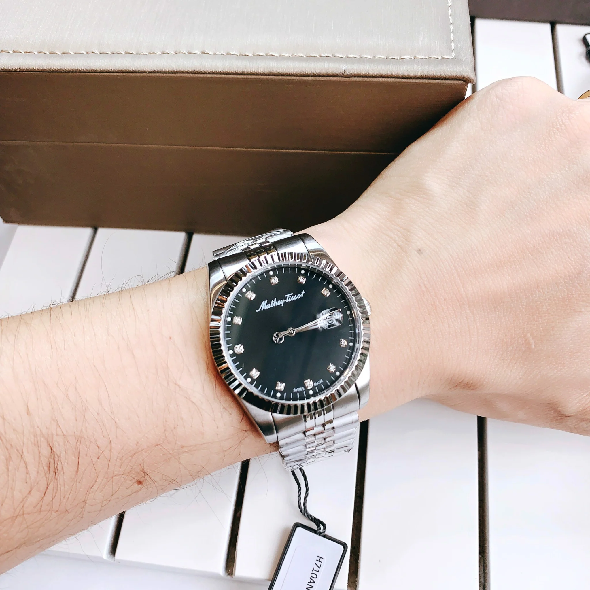 Mathey-Tissot H710AN นาฬิกาผู้ชาย Mathey II Quartz Men's Watch