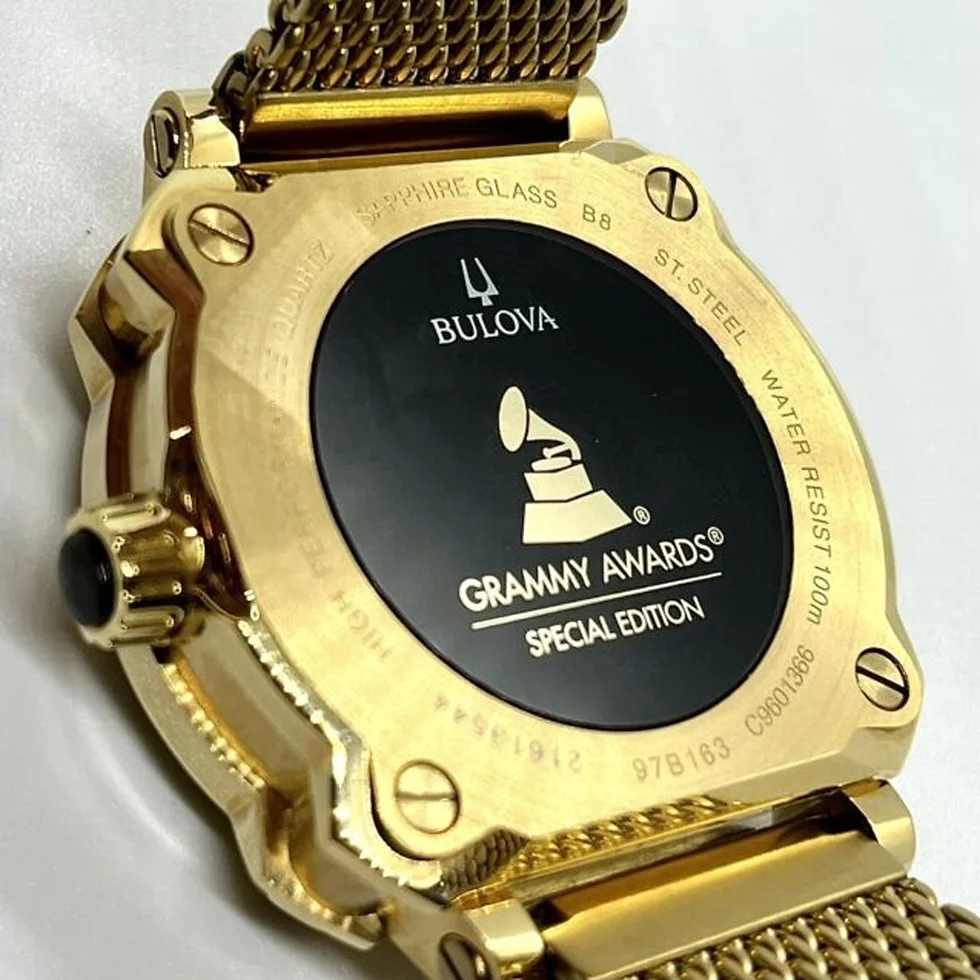 Bulova 97P124 นาฬิกาผู้หญิง Grammy Special Edition Quartz Women's Watch