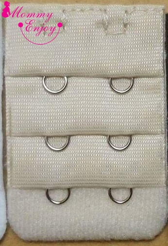 ตะขอเพิ่มขนาดเสื้อชั้นใน เลือนได้ 3 ระดับ แบบ 2 แถว มี 4 สี ขาว ดำ ชมพู เนื้อ