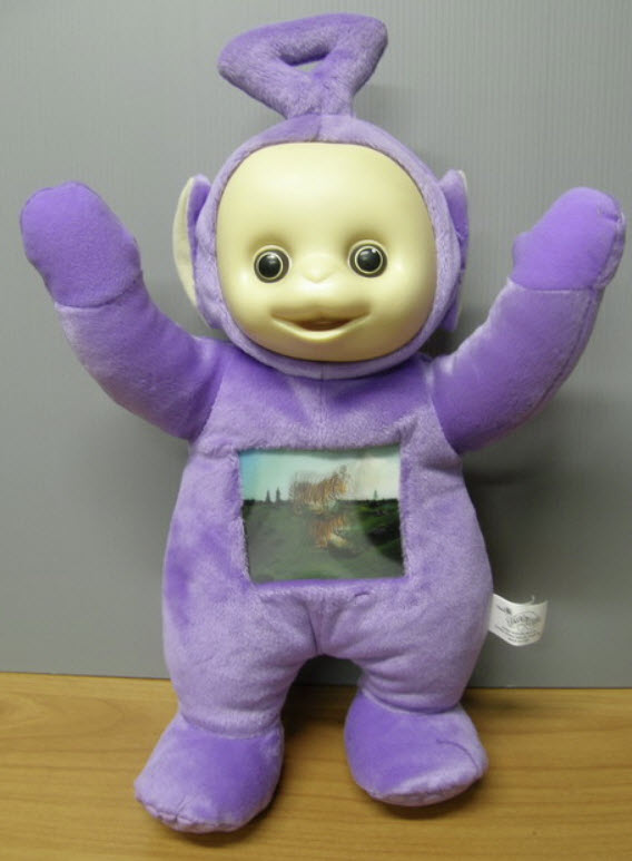 ทิงกี้ วิงกี้ (Tinky Winky) ขนาด 12 นิ้ว ภาพ 3 มิติ