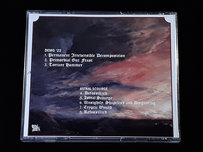 WORM ALTAR 'Astral Scourge/Demo-22' CD