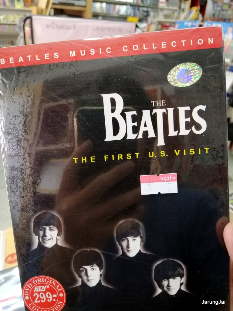 dvd the beatles the first u.s.visit 15 เพลง the arrival february 7,164 all my loving / aps