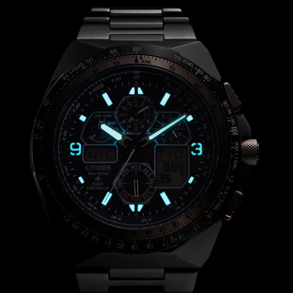 Citizen JY8146-54E นาฬิกาผู้ชาย 35th anniversary Promaster Skyhawk A-T LIMITED EDITION 5600 Pcs. Worldwide Men's Watch