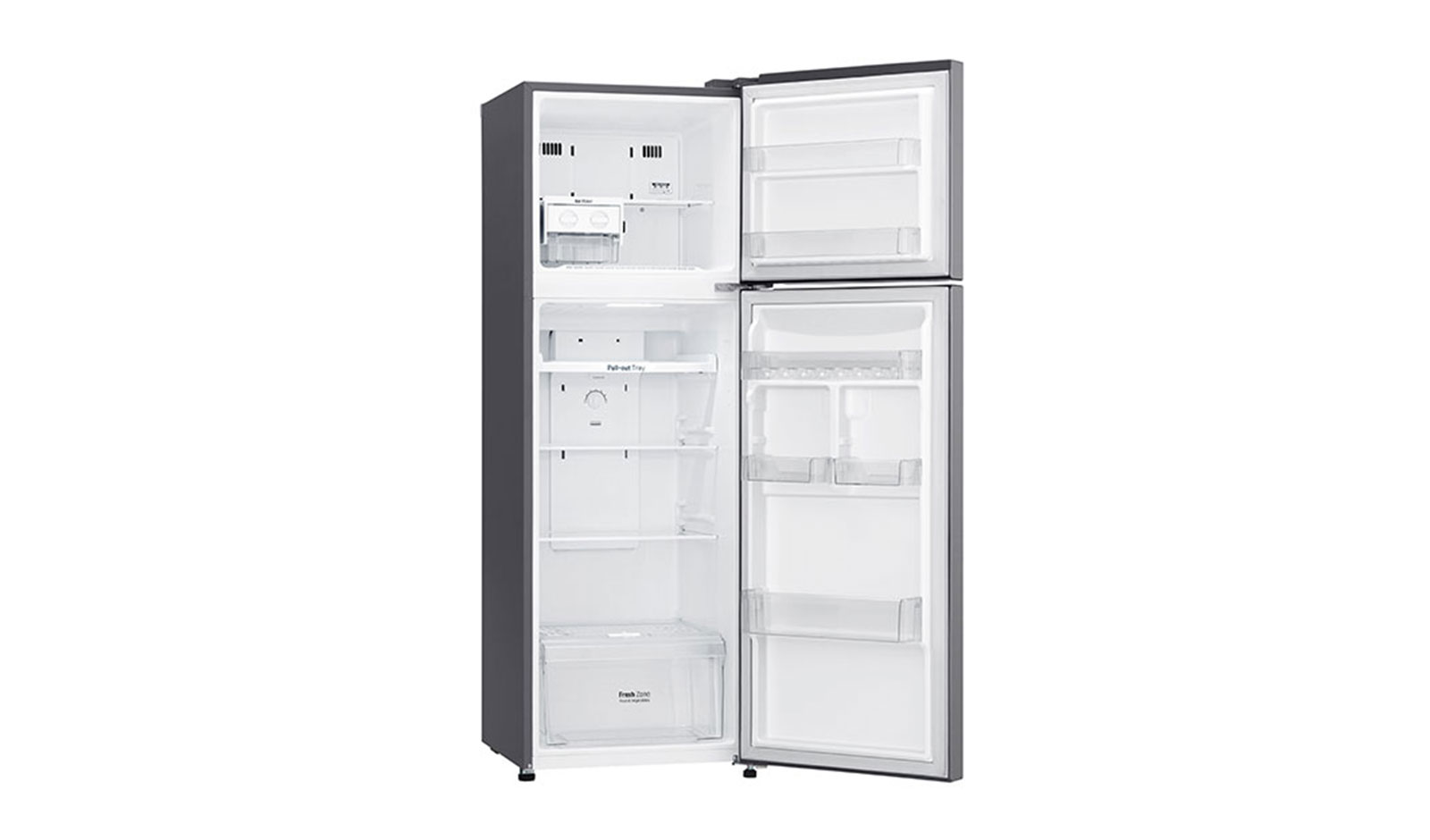 ตู้เย็น 2 ประตู Smart Inverter 225 ลิตร 9.2 คิว GN-C272SLCN สีเงิน