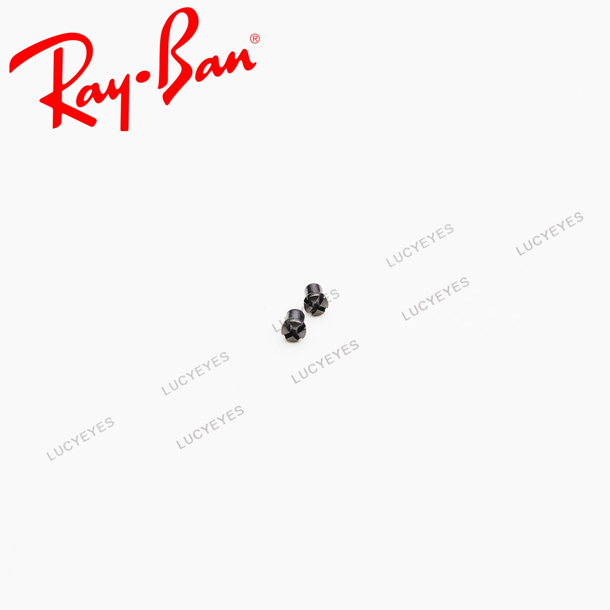 น๊อตแว่น RAYBAN แท้ 100% RB8319CH สีเทาดำ