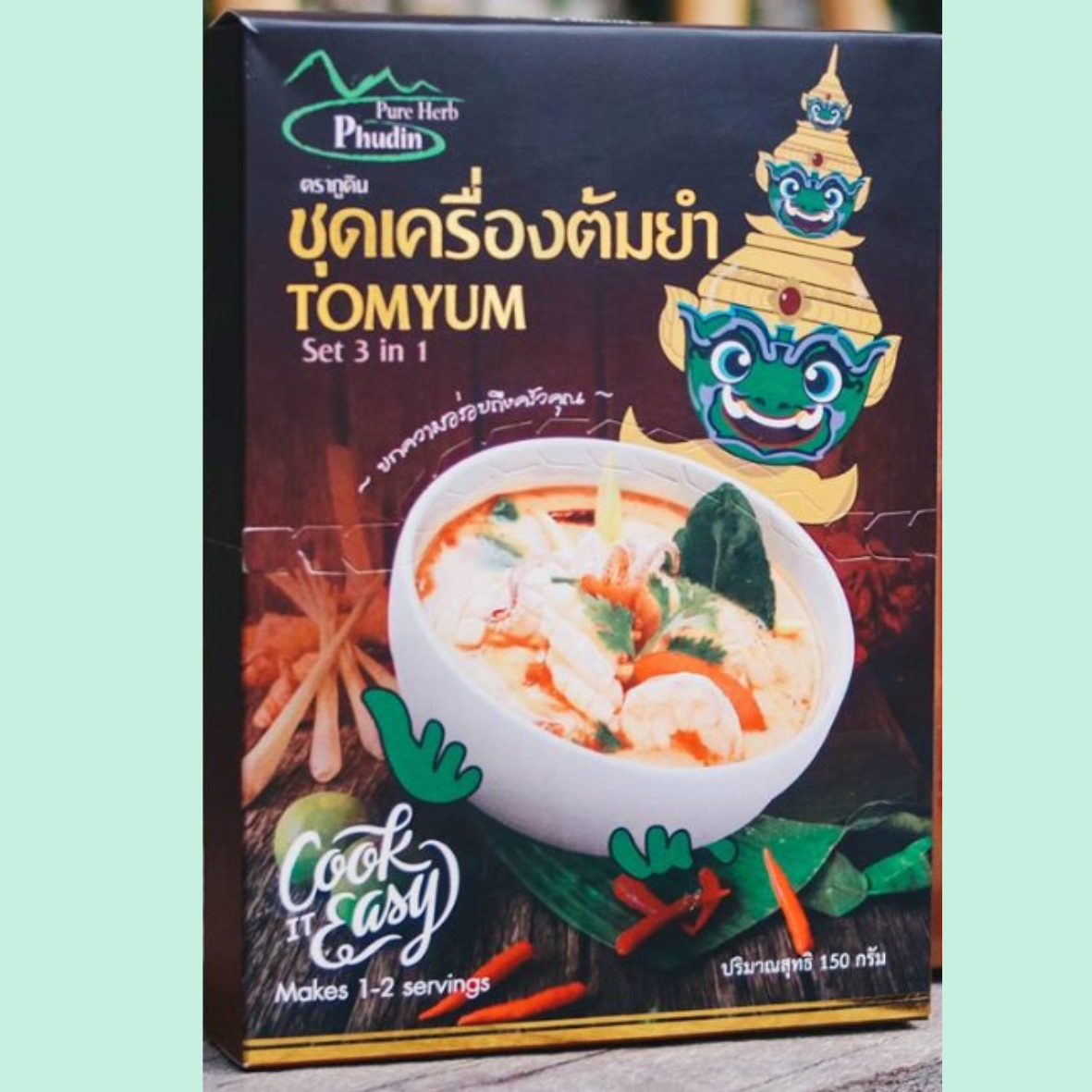 ต้มยำกุ้ง(น้ำข้น) ตรา ภูดิน