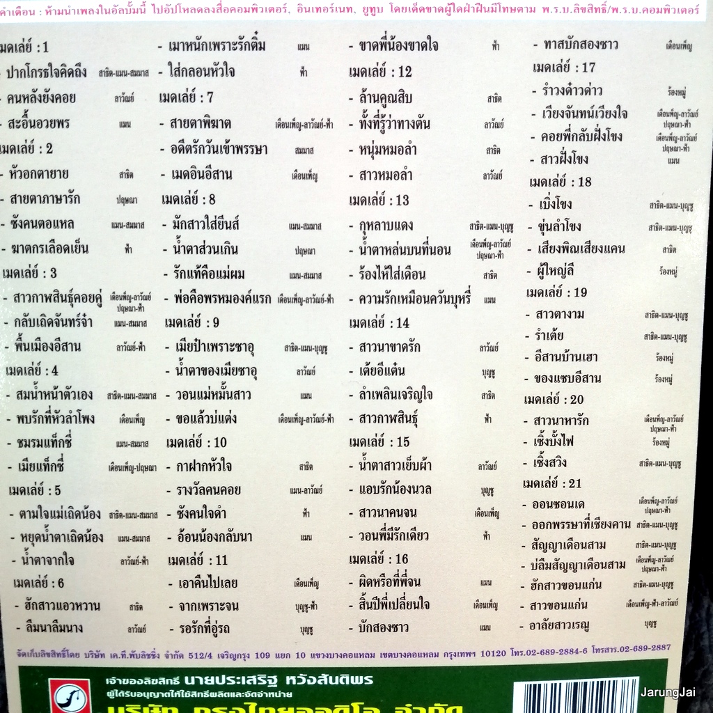 usb หย่าวคักคัก ชุด 1-6 เมดเล่ย์ ปากโกรธใจคิดถึง คนหลังยังคอย สาธิต แมน มณีวรรณ สมมาส ลาวัณย์ ปฤษณา mp3 usb kt