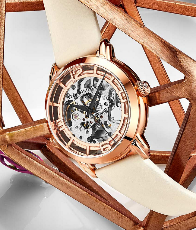 Stuhrling Original 3982.05 นาฬิกาผู้หญิง Automatic Women's Watch