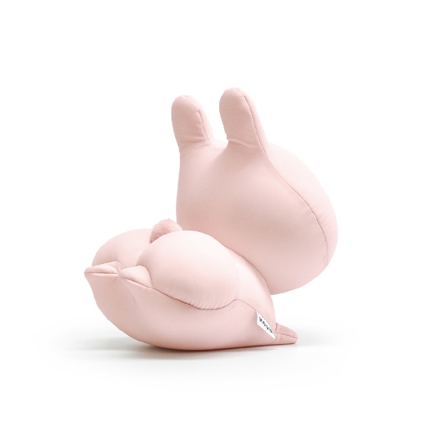 [PRE-ORDER] MOGU x Asamimi-chan Bead Cushion หมอนตุ๊กตา เม็ดบีด อาซามิมิจัง น้องกระต่าย หูยาว หน้ายิ้ม โชว์บั้นท้าย พร้อมกระเป๋าใส นำเข้าจากญี่ปุ่น ふにもち あさみみちゃん おしりまくら ＭＯＧＵ クリアピンク