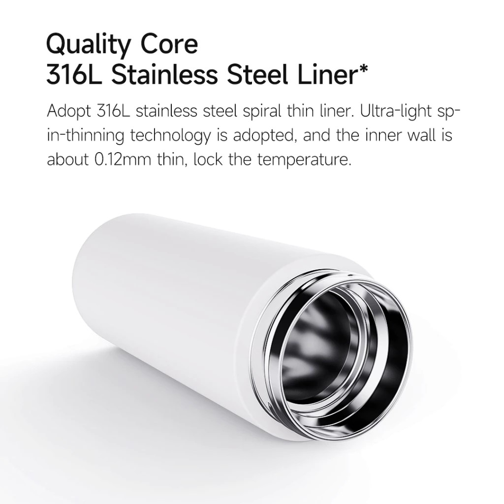 Xiaomi Vacuum Cup (Pocket) 350 ML.- ขวดน้ำสูญญากาศเสี่ยวหมี่ รุ่นพ็อกเก็ต