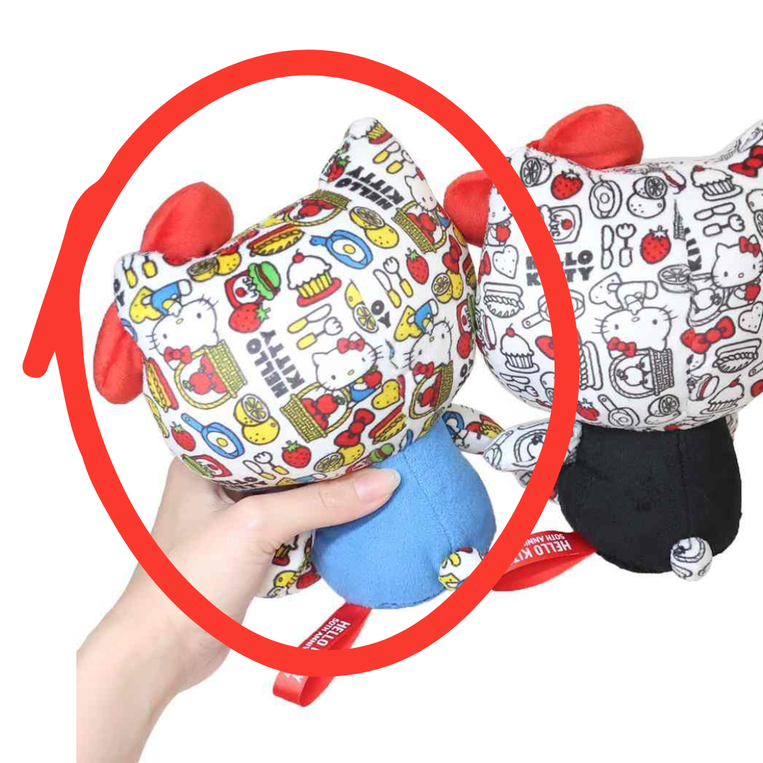 [PRE-ORDER] ตุ๊กตา คิตตี้ ครบรอบ 50 ปี Hello Kitty 50th Anniversary Colorful นำเข้าจากญี่ปุ่น Sanrio Japan パニー ハローキティ 50THシリーズ お座りぬいぐるみ カラフル