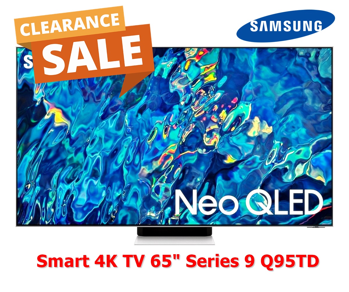 Samsung Smart QLED TV 4K (2022) Smart TV 65 นิ้ว Q95TD Series QA65Q95TDKXXT 65Q95T QA65Q95TD