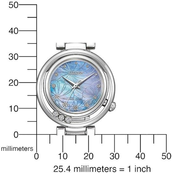Citizen EM1110-81N นาฬิกาผู้หญิง Eco-Drive Citizen L Diamond Women's Watch