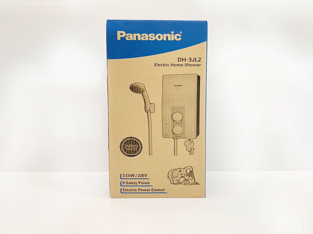 Panasonic เครื่องทำน้ำอุ่น 3,500W รุ่น DH-3JL2T ของแท้ 100%