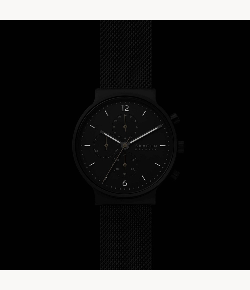 Skagen SKW6762 นาฬิกาผู้ชาย Ancher Chronograph Quartz Men's Watch