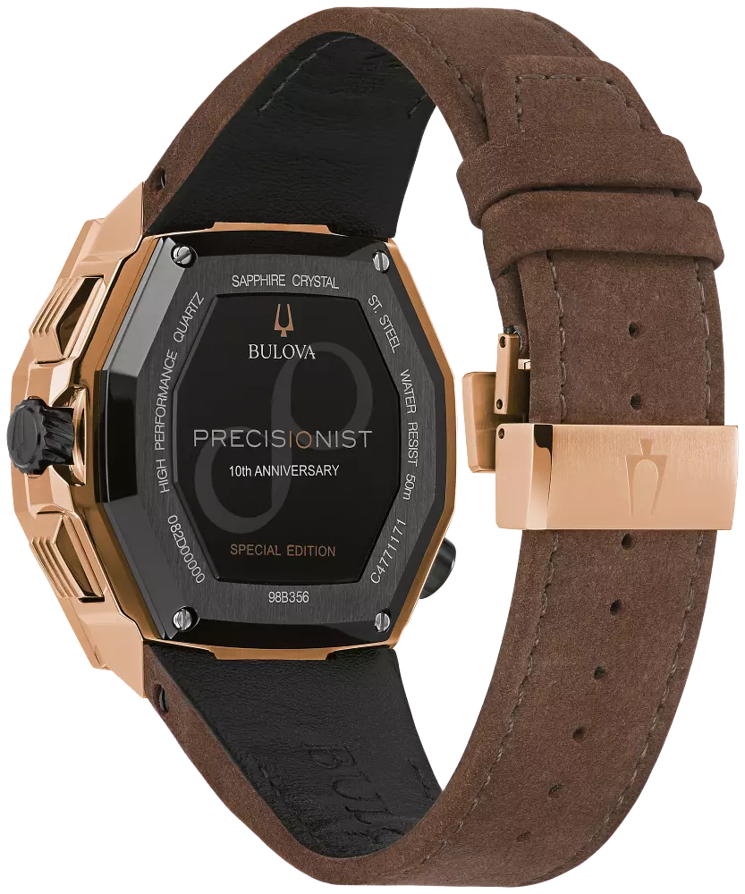 Bulova 98B356 นาฬิาผู้ชาย Chronograph Precisionist X Men's Watch