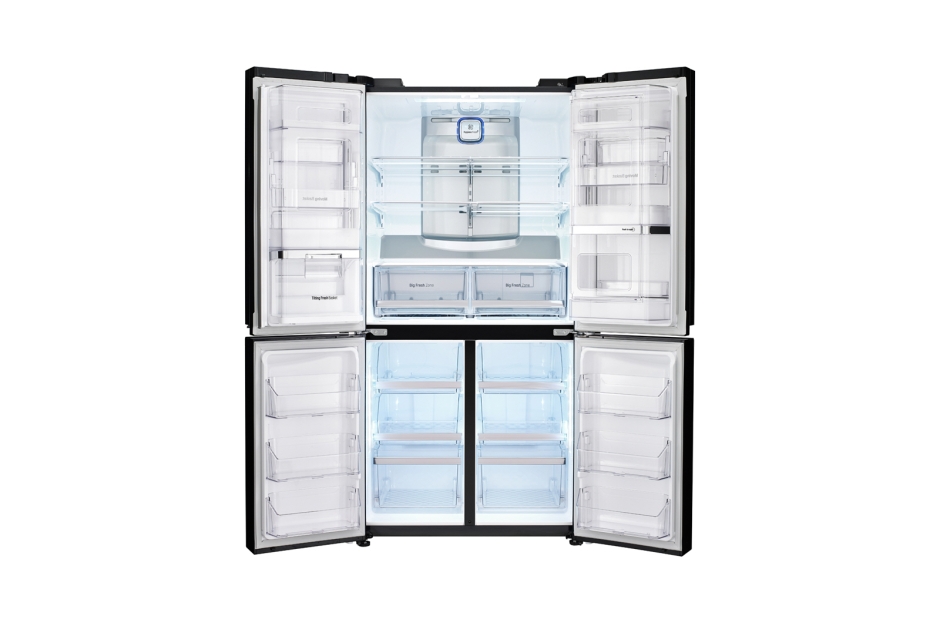 ตู้เย็น 4 ประตู 23.7Q LG Dual Door-in-Door™ GR-D24FBGHL