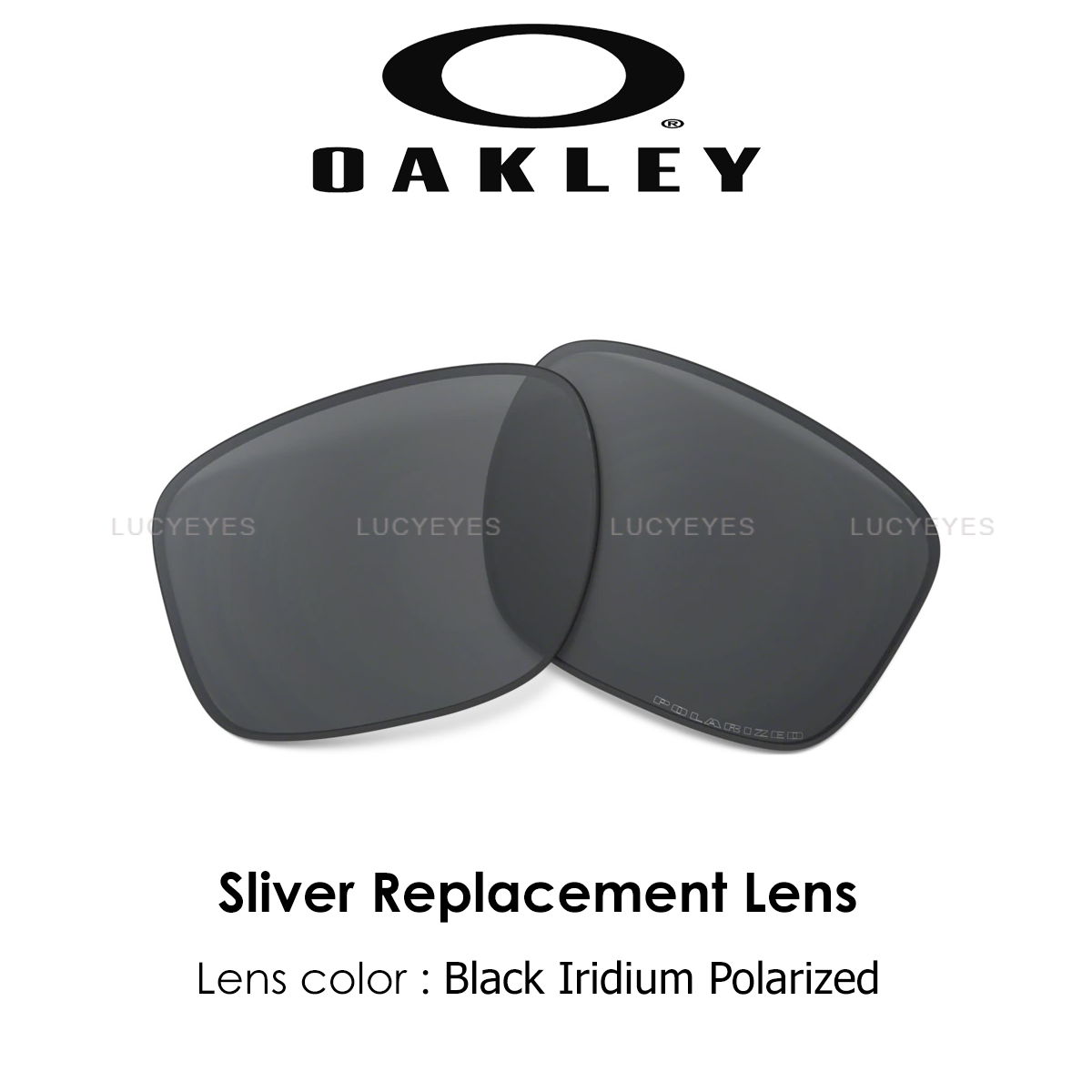 อะไหล่เลนส์ Oakley Sliver OO9269- สี Black Iridium Polarized