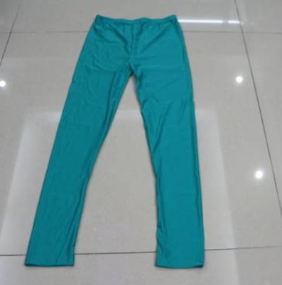 กางเกงแฟชั่นพร้อมส่ง : กางเกงแฟชั่นสีเขียวน้ำทะเล ขายาว ใส่สบาย น่ารัก น่ารักจ้า