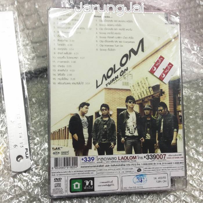 CD + คาราโอเกะ DVD : เล้าโลม ชุด Turn On
