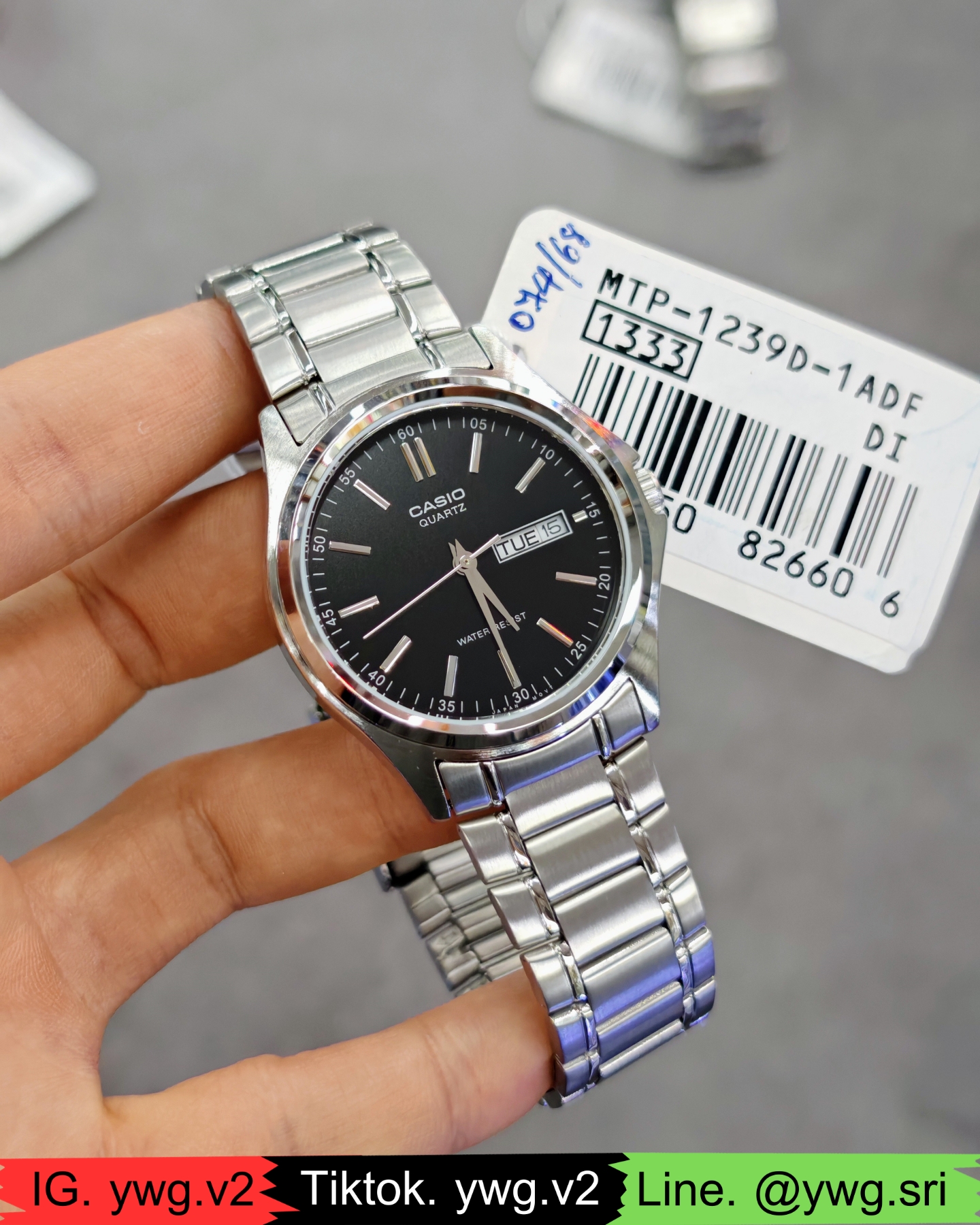 CASIO รุ่น MTP-1239D-1A