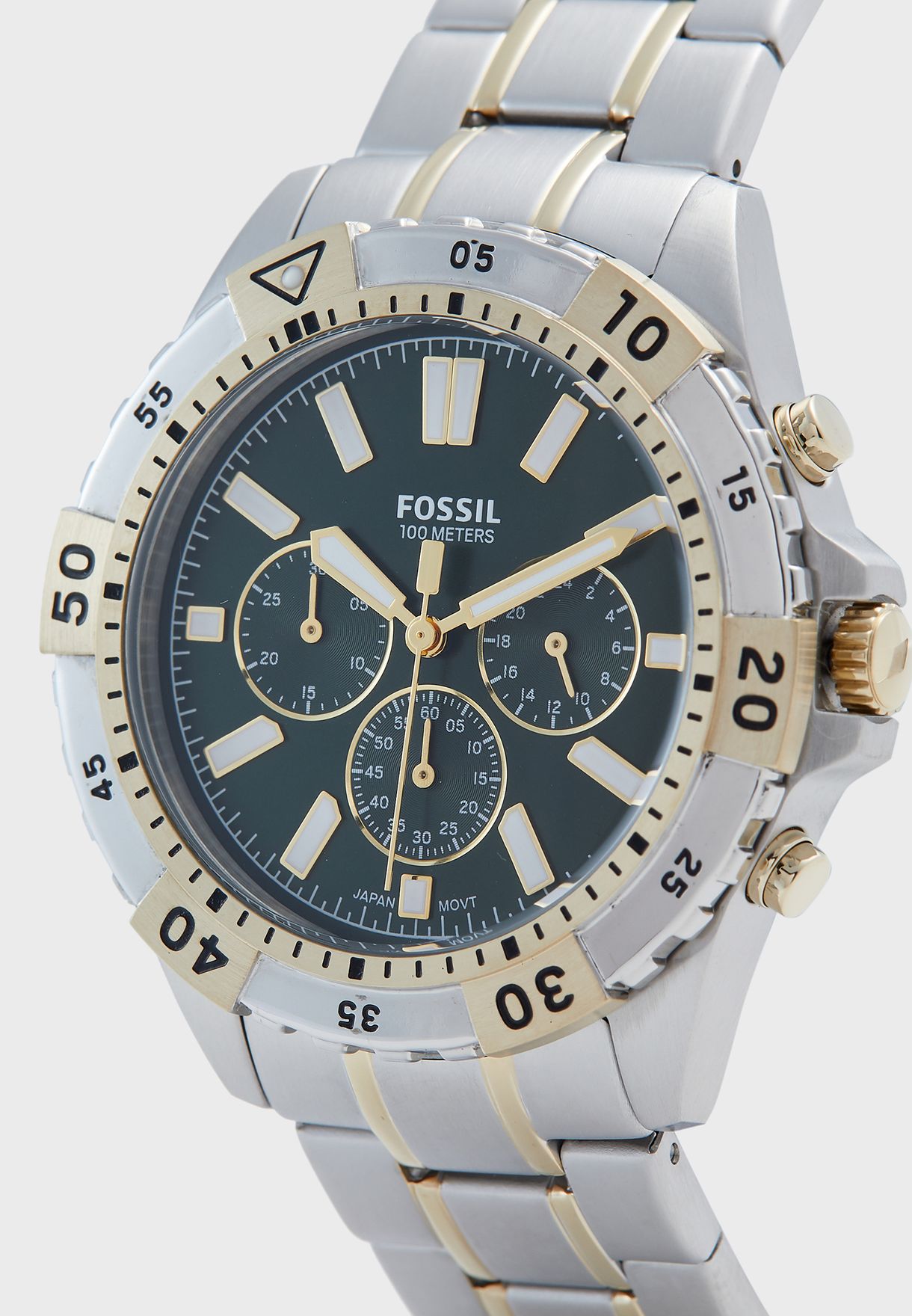 Fossil FS5622 นาฬิกาผู้ชาย Garrett Chronograph Two-Tone Stainless-Steel Quartz Men's Watch