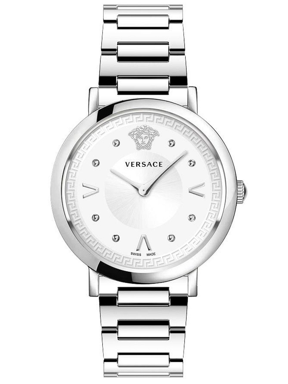 Versace VEVD00419 นาฬิกาผู้หญิง Pop Chic Quartz Swiss Made Women's Watch
