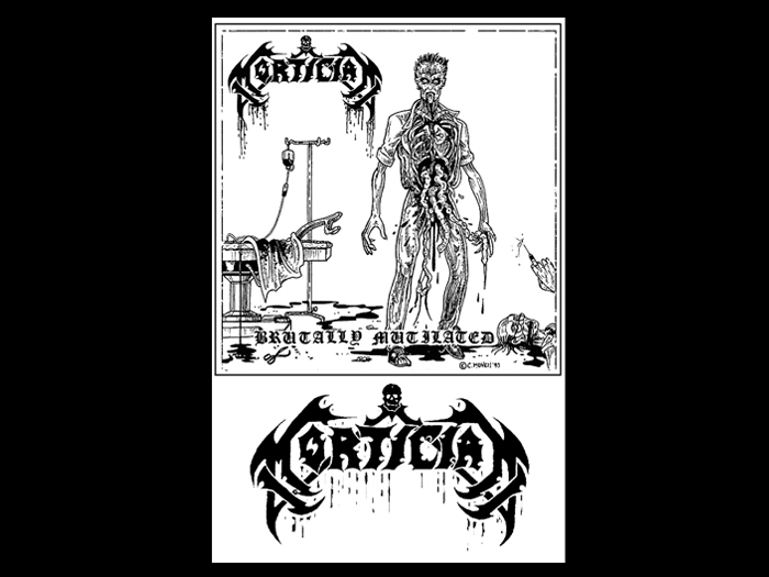 MORTICIAN'Brutally Mutilated' Tape