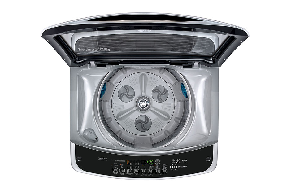 เครื่องซักผ้า LG 14 กก. สีเงิน ระบบ Smart Inverter รุ่น T2514VS2M