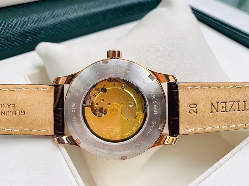 Citizen NJ0113-10A นาฬิกาผู้ชาย Mechanical Automatic Men's Watch