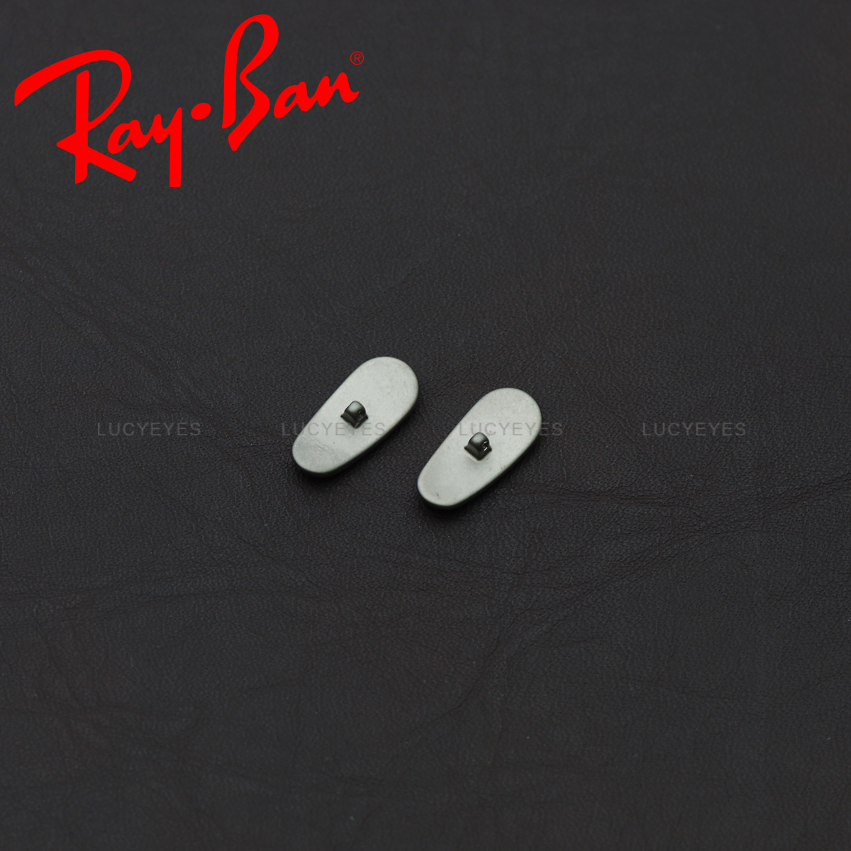 แป้นจมูก RAYBAN แท้ 100% RB8125, AVIATOR TITANIUM, RB8136, CARAVAN TITANIUM, RB8147, TITANIUM (สีเทาดำ)