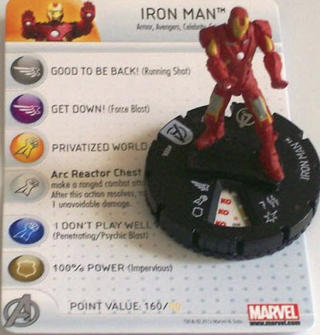 Iron Man mini figure (No.6)