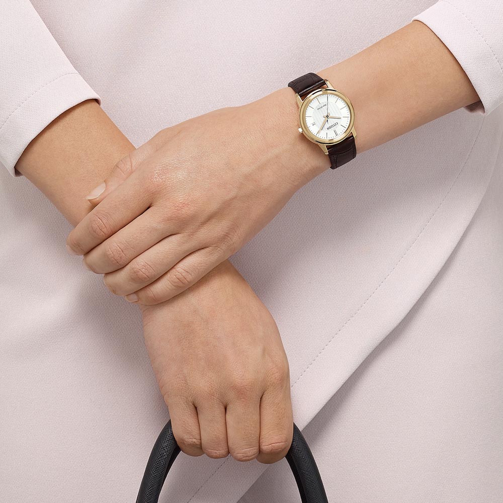 Citizen FE6012-11A นาฬิกาผู้หญิง Eco-Drive Women's Watch