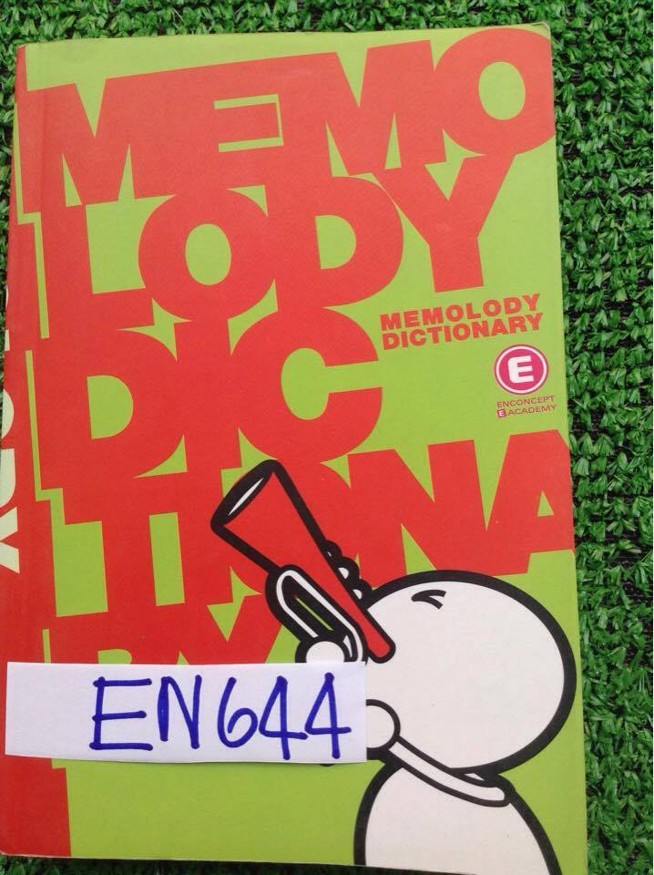EN644[Enconcept] Memolody Dictionary การเรียนรู้ศัพท์ในรูปแบบเพลง